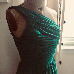 Flirty Halston Green Summer Dress